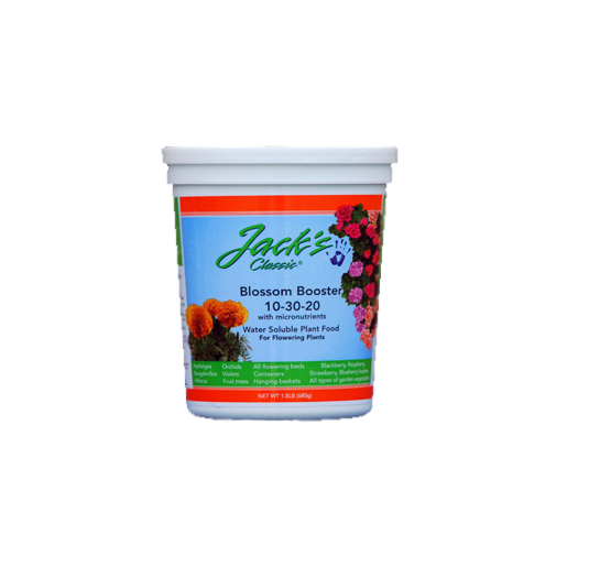 Blossom Booster 10-30-20 1.5 lb Jack 12/case - Fertilizers
